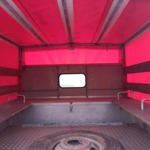 foto 4x4 veterán 5.4t Dodge V8 Mowag hasič plachta valník naviják