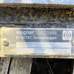foto 600kg permanentní magnet Wagner