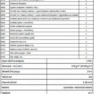 foto ZÁRUKA! sypač 7m3 pás s řetězem (patent) solanka 2.7m3 RASCO Solid LLB 4500