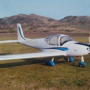 foto letadlo ultralight Larus ultralehké
