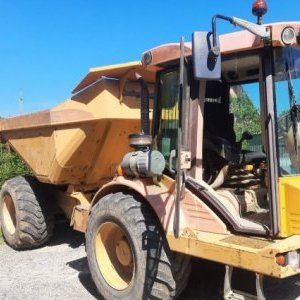 foto 10t / 5.6m3 kloubový dumper stavební Hydrema 912 D