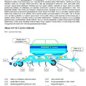 foto 8m secí stroj 32radlic 8.5t Farmet Excelent Premium 8 agro za traktor