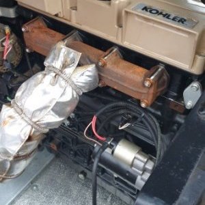 foto 400V agregát diesel přívěs s SPZ