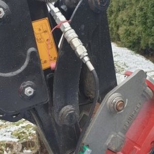 foto 9t Hidromek HMK 102B traktorbagr +powertilt rypadlo-nakladač