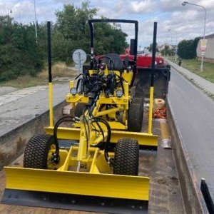 foto Laser Grader 2D nivelace