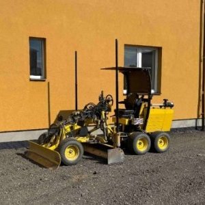 foto Laser Grader 2D nivelace