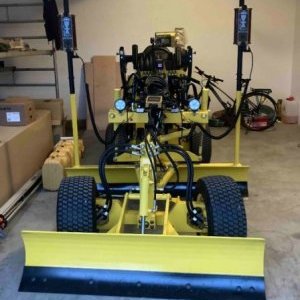 foto Laser Grader 2D nivelace