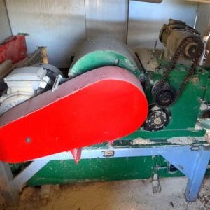 foto drtič bio štěpkovač 45kW 6-8 prm/h 400x120 dřevo biomasa