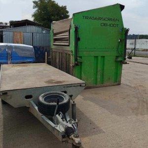 foto 150t/h třídič 4síta +přívěs 2.8t
