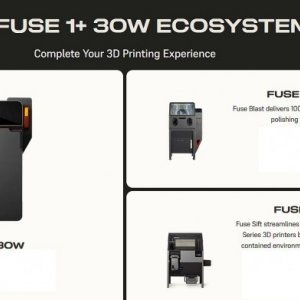 foto 3D SLS tisk set FormLabs Fuse1+
