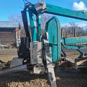 foto 11t vyvážecí přívěs+HR traktor tandem Pfanzelt P13