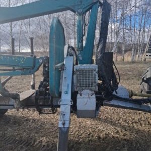 foto 11t vyvážecí přívěs+HR traktor tandem Pfanzelt P13