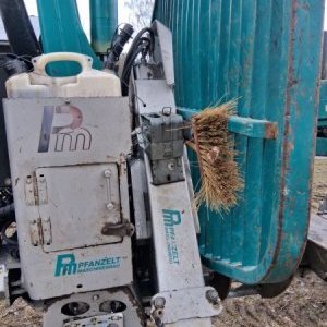 foto 11t vyvážecí přívěs+HR traktor tandem Pfanzelt P13