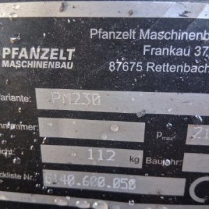 foto 11t vyvážecí přívěs+HR traktor tandem Pfanzelt P13