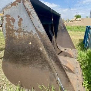 foto 7m3/3.3m hydr.výklop hardox 250bar lopata velkoobjem (pro nakladač L150)