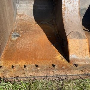foto 7m3/3.3m hydr.výklop hardox 250bar lopata velkoobjem (pro nakladač L150)