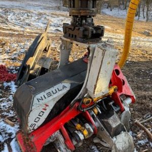 foto 13.4t les traktor +harvestor Equus 175 vyvážečka forwarder