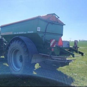 foto 11.5t/8.2m3 rozmetadlo hnojivo vápno Amazone ZG-B 8200 agro přívěs