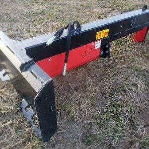 foto Hydraulický štípač dřeva Raytree 18t pro nakladač