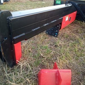 foto Hydraulický štípač dřeva Raytree 18t pro nakladač