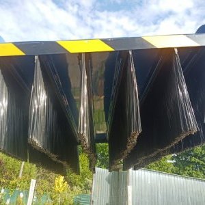 foto 150cm zametací kartáč na vidle nebo bagr