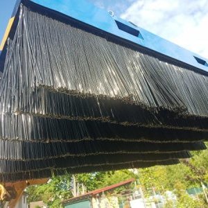 foto 150cm zametací kartáč na vidle nebo bagr