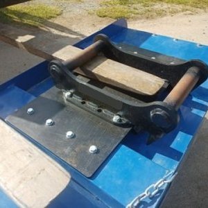 foto 150cm zametací kartáč na vidle nebo bagr