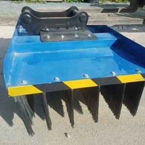 foto 150cm zametací kartáč na vidle nebo bagr