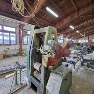 foto katry G710 G560 dřevo linka pořez rámová pila řezivo bez dopravníků