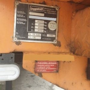 foto PROBLÉM 46t drtič bio 2v1 mobil návěs Doppstadt DZ750 dřevo