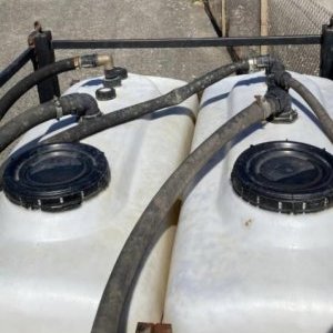 foto bentonit míchací stanice 2x4000 ltr ,elektrocentrála (po renovaci)