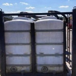 foto bentonit míchací stanice 2x4000 ltr ,elektrocentrála (po renovaci)